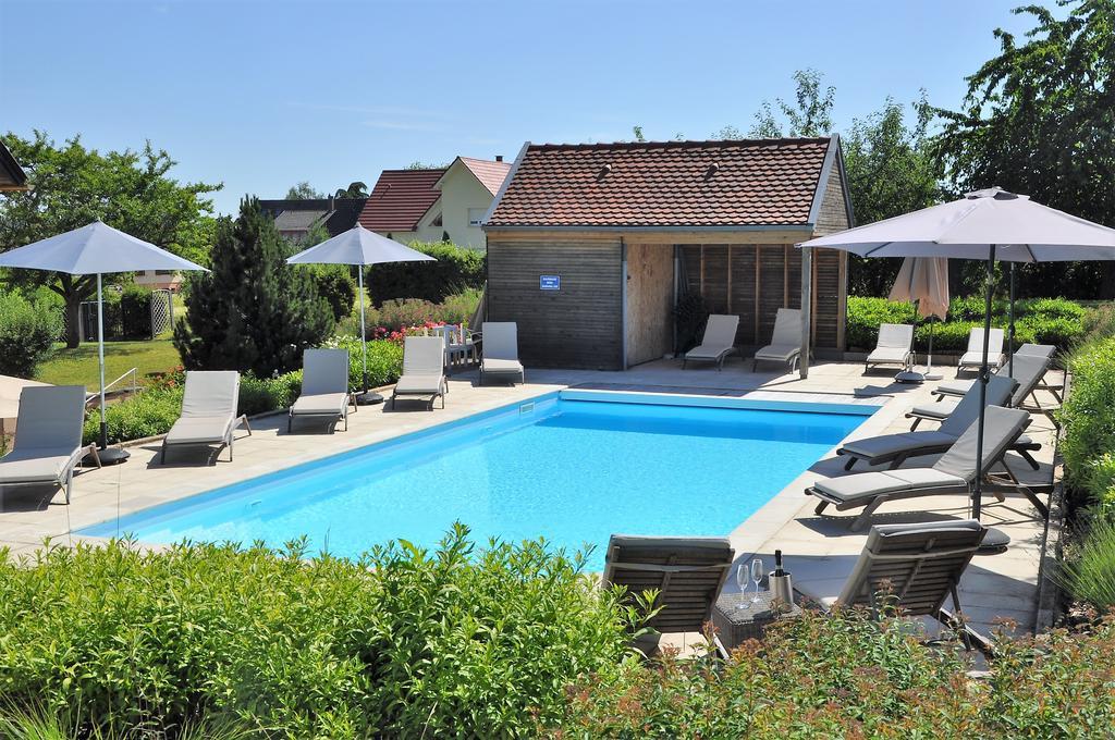 Hotel Aux Chants Des Oiseaux Ottrott Esterno foto