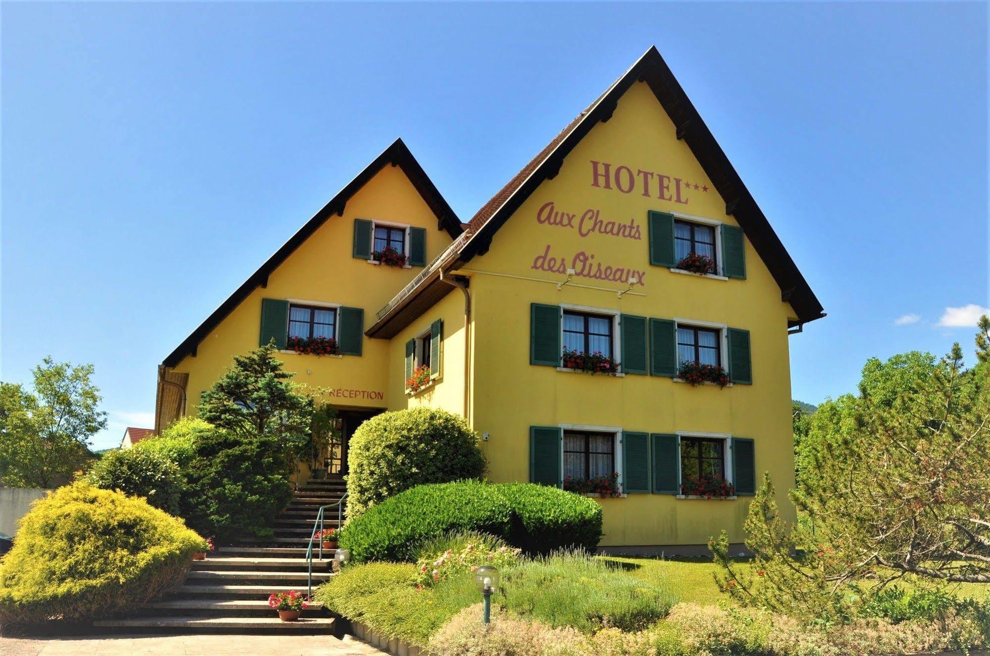 Hotel Aux Chants Des Oiseaux Ottrott Esterno foto